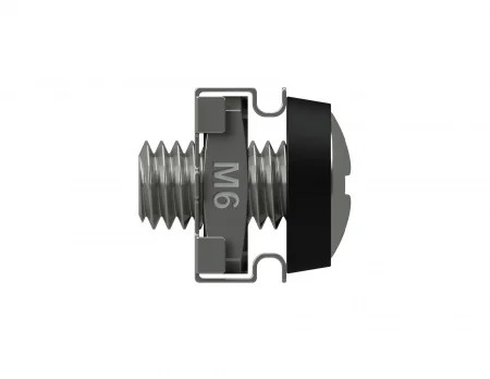 Набор крепежный. винт М6х16. гайка М6. пластиковая шайба М6 для 19'' оборудования (упак.50 шт) SYSMATRIX SN 0020.000