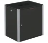 Шкаф телекоммуникационный настенный 19' 12U дверь металл IP20. 600х600х585mm(ШхГхВ) цвет черный(RAL 9004/RAL7000) SYSMATRIX WP 6612.920