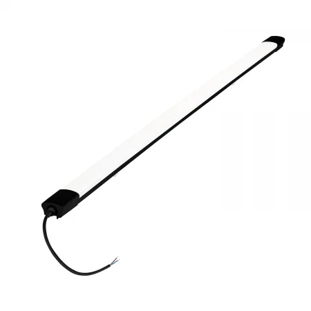 5058552 Светильник светодиодный влагозащищенный ДСП-40Вт 4000К 3800Лм опаловый рассеиватель IP65 черный JazzWay 