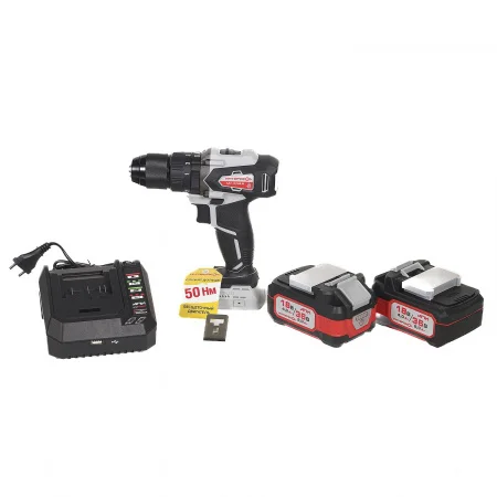 ДАУ-13/36В 50 бесщеточная ударн. аккум. дрель-шуруп. Li-ion АПИ (кейс, 2 аккум. 2.0Ач. ЗУ) Интерскол 850.2.2.70