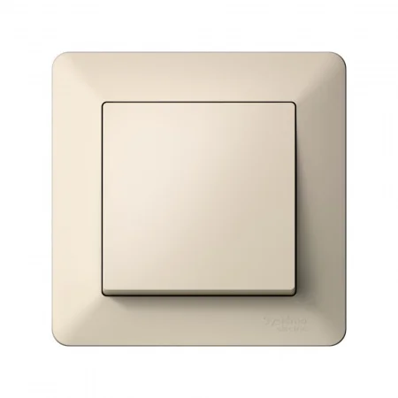 ATLASDESIGN AIR 1-постовая РАМКА, БЕЖЕВЫЙ/дымчатый белый Systeme Electric ATN220201