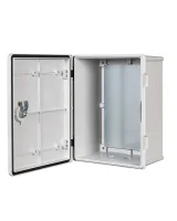 Шкаф монтажный композитный (ЩМП) IP66, IK10, 290х390х190 мм Mastermann Mastermann-Пластик-2У+ 00-01020360