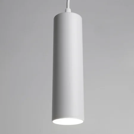 Светильник трековый на шинопровод ДПО GU10 без лампы на подвесе белый FERON AL196 48556