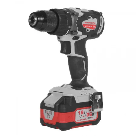 ДА-13/36В 70  бесщеточная аккум. дрель-шуруп. Li-ion АПИ (кейс, 2 аккум. 2.0Ач. ЗУ) Интерскол 814.2.2.70