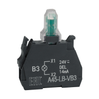 Световой блок OptiSignal D22 A45-LB-VM3 зеленый 230-240VAC ZBVM3 КЭАЗ 332208