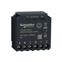 WISER МИКРОМОДУЛЬ, управление жалюзи, 16А, 500ВА, ZigBee 3.0 Schneider Electric CCT5015-0002