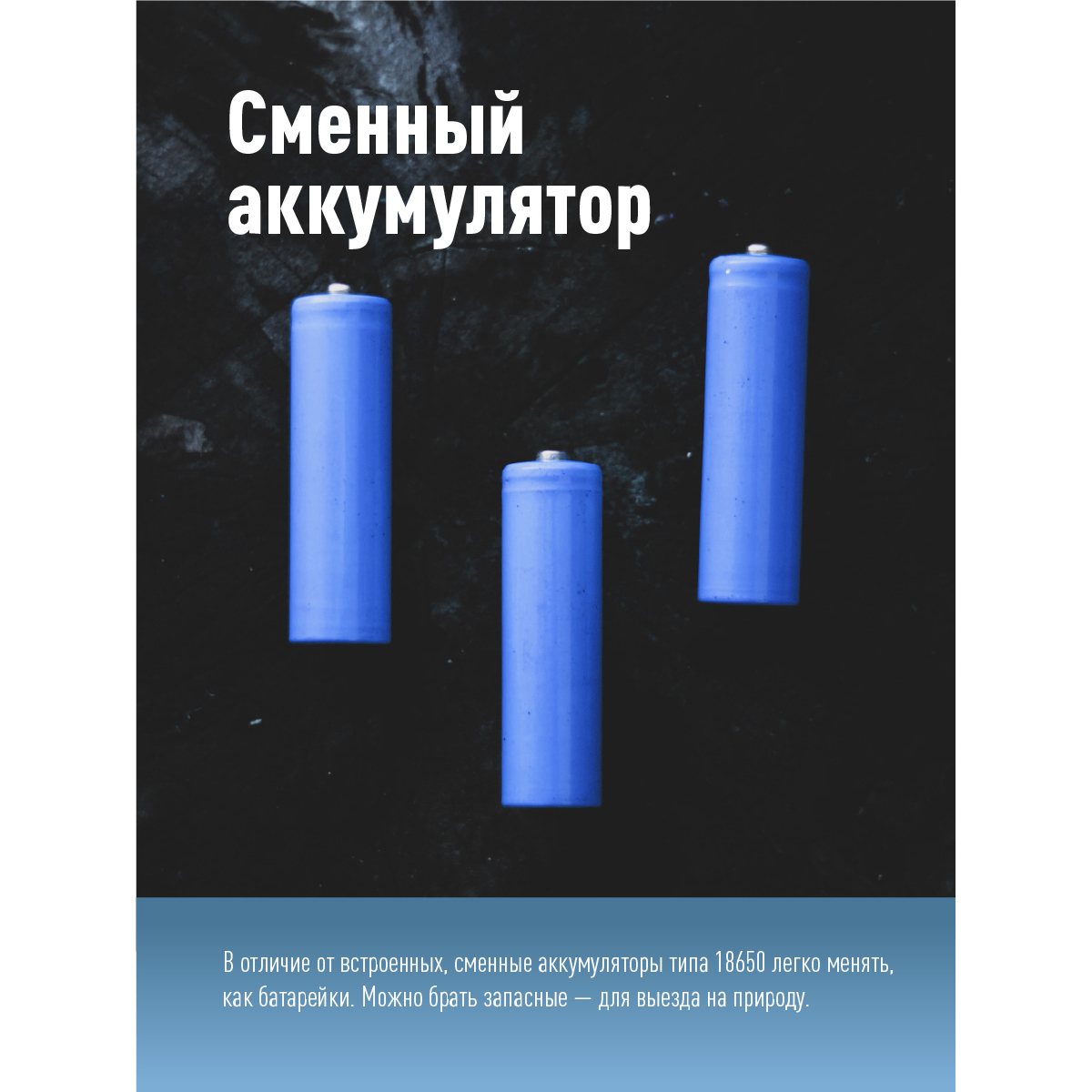 Фонарь налобный аккум/3Вт+5ВтCOB/кол. линза/съемн Li-ion18650 1200mAh/USBшн typeC Космос KOC509Lit