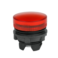 Головка сигнальной лампы OptiSignal D22 A5-L-4 красная пластик ZB5AV043 КЭАЗ 332302