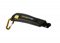 Нож 18мм с обрезиненным корпусом быстрая разблокировка лезвие сталь SK2 1мм Sturm HK1076-08-04