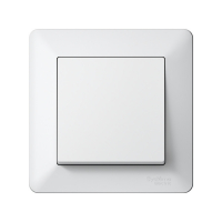 ATLASDESIGN AIR 1-постовая РАМКА, ЛОТОС/дымчатый белый Systeme Electric ATN221301