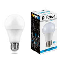 Лампа светодиодная LED 12вт Е27 дневная FERON LB-93 25490