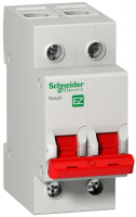 Выключатель нагрузки 2-полюсный 100А EASY 9 Schneider Electric EZ9S16291