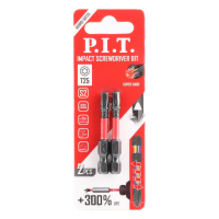 Бита ударная   T25х50 мм 2 шт в уп. P.I.T. ASDR01-50T25