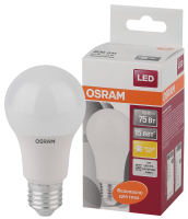 Лампа светодиодная LED 9Вт Е27 LS CLA75 FR теплый матовая Osram LEDVANCE 971554 4052899971554