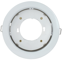 LIGHTING Светильник 4115 встраиваемый под лампу GX70 белый IEK LUVB0-GX70-1-K01