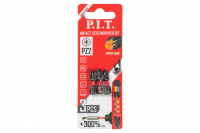Бита ударная   PZ2х25 мм 3 шт в уп. P.I.T. ASDR01-25PZ2