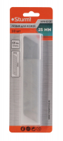 Лезвия для ножей 25 мм сегментированный тип (1 комплект - 10шт) Sturm 1076-S2-25