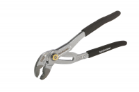 Клещи переставные 250мм с кнопочным шарниром CrV раскрытие губ. 50мм(>43%) Sturm HK1020-06-A250