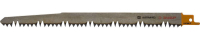 Полотно ''ЭКСПЕРТ'' S1531L для сабельной электро ножовки Cr-V,спец закал зуб,быстр. грубый рез,тв. и мягк. дерев, 210/5-6.5мм