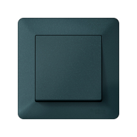 ATLASDESIGN AIR 1-постовая РАМКА, ИЗУМРУД/дымчатый черный Systeme Electric ATN220801