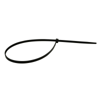 Стяжка кабельная PRO 4.8х370 нейлоновая черная (100 шт.) Крепдил KD 0519 D