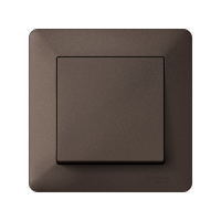 ATLASDESIGN AIR 1-постовая РАМКА, МОККО/дымчатый черный Systeme Electric ATN220601