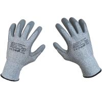 Перчатки для защиты от механических воздействий и порезов DY110DG-PU, размер 9