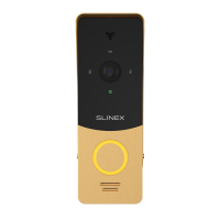 Панель вызывная видеодомофона SLINEX ML-20 HD Gold+Black 00087829