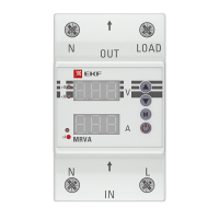 Реле напряжения и тока с с дисплеем MRVA 40A EKF MRVA-40A