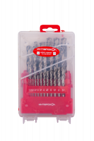 Набор сверел по металлу из быстрорежущей стали HSS-G 25 шт Интерскол 18101.025