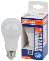 Лампа светодиодная LED 12Вт Е27 4000К 1055Лм груша 220В (замена 100Вт) OSRAM LEDVANCE 4099854186097