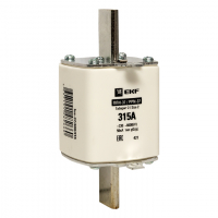 Вставка плавкая ППН-37 400/315А габарит 2 EKF fus-37/400/315