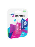 Аккумулятор R03 (AAA) Ni-Mh 1100MAh BL2 Космос KOCR03NIMH(1100MAH)