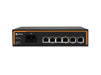 Коммутатор неуправляемый PоE 4 порта 10/100 Мб/с 2хRJ-45, 60Вт Optimus CCTV U1I-4F1b/2F В0000014159