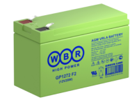 Аккумулятор GP 12В 28W WBR WBR  GP1272(28W) Аккумулятор GP1272 F2 (12V28W)