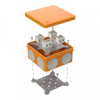 Коробка огнестойкая для о/п двухкомпонентная 60-0300-FR6.0-4 Е15-Е120 100х100х50 Промрукав