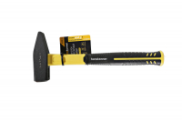 Молоток слесарный усиленный с фибергласовой рукояткой кованый боек 1000гр Sturm HK1010-83-1000