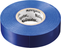 Изолента ПВХ синяя 19мм 20м NIT-A19-20/B Navigator Group 71114 17361