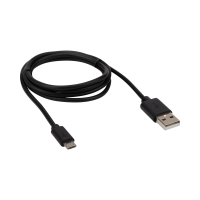 Кабель USB-micro USB, PVC, 1 м., черный, REXANT 18-4268