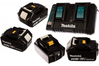 Набор PSK MKP3PG184 (BL1860Bx4шт., DC18RD, кейс MAKPAC тип 3) Makita 198094-8