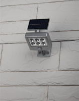 Прожектор с датчиком движения, на солнечной батарее, 6LED, 150 lm ERAFS048-08 ЭРА Б0044248