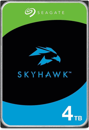 Жесткий диск 4TB SkyHawk 3.5'', SATAIII, 5900 об/мин, 256 МБ Seagate ST4000VX005 1000716887