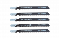 Пилки для лобзика по дереву T101BR 100х75х2.5 (5шт) Интерскол 34175.105