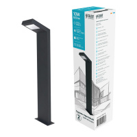 Светильник светодиодный садово-парковый столб ДТУ 10 Вт 600 лм 4000К AC 220В IP54 134х134х580мм Electra Gauss GAUSS GD110