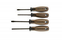 Набор отверток с комбинированной ручкой из стали S2 (1 комплект - 4 шт.) Sturm HK1040-19-4