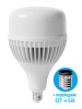 Лампа светодиодная LED 100Вт 220В E27 D160х270 6500К дневной 8300 лм Космос LksmHWLED100WE2765