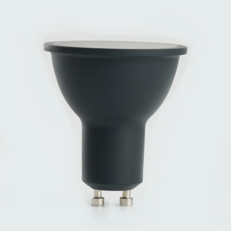 Лампа светодиодная LED 8вт 230в GU10 теплый черный корпус Feron.PRO FERON LB-1608 48958