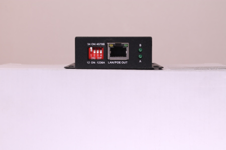 Удлинитель PoE 2хRJ45 10/100 Мб/с, IP30, до 400 м