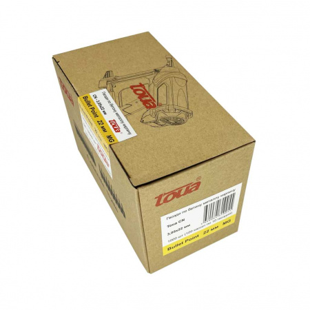 30522stepMGBP Гвозди усиленные по бетону и металлу  MG bullet point 3.05х22 мм (1000шт) Toua 