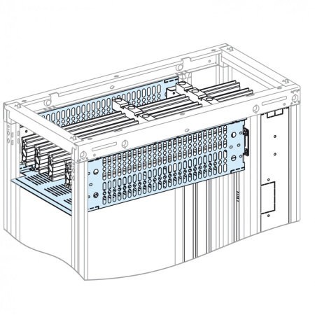 Крышка для секционных горизонтальных шин 300х600мм Schneider Electric 4983 04983